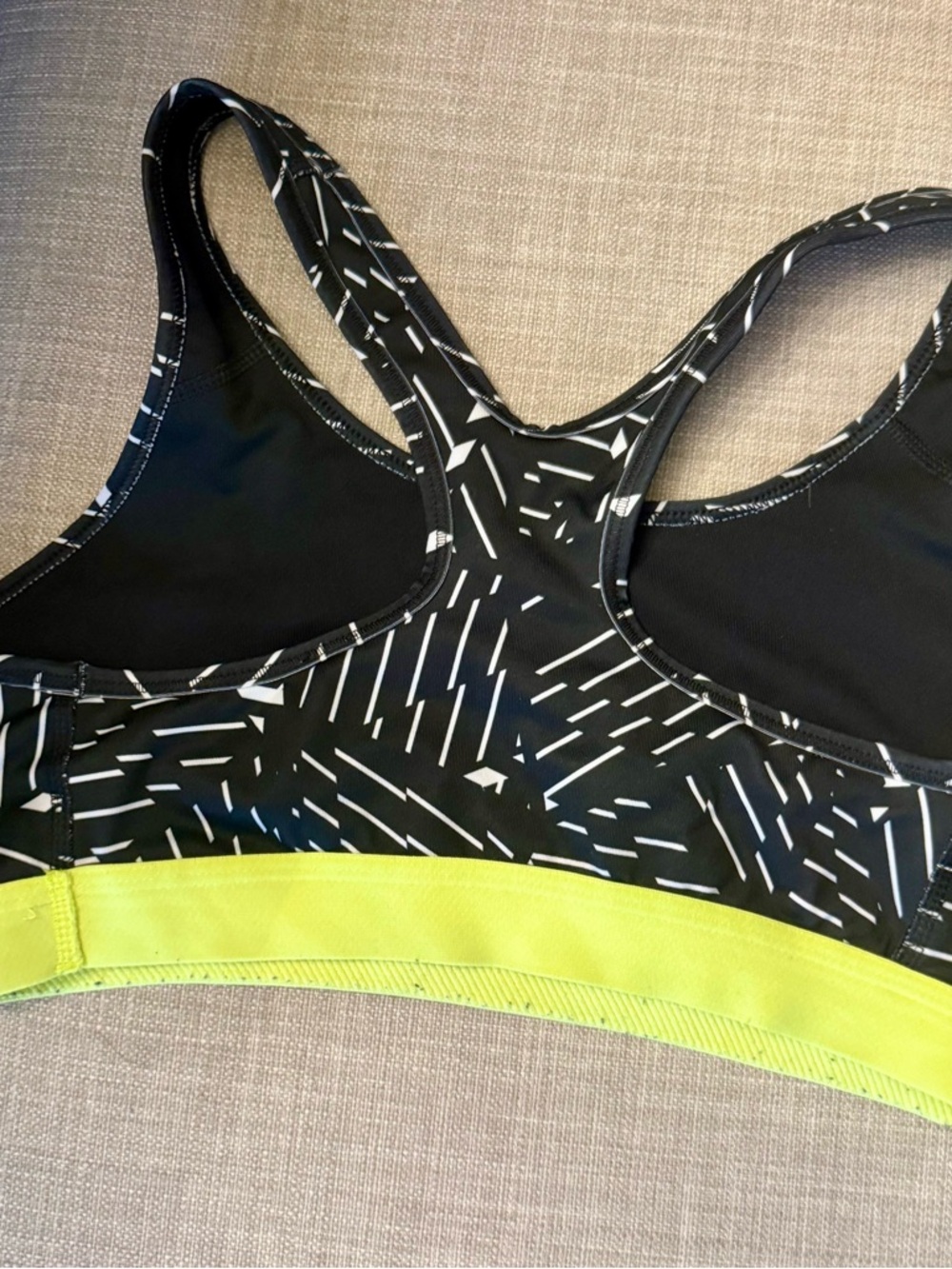 Nike Women's Pink and Black Patterned Sports Bras - Pack of 3 - Picture 7 of 10